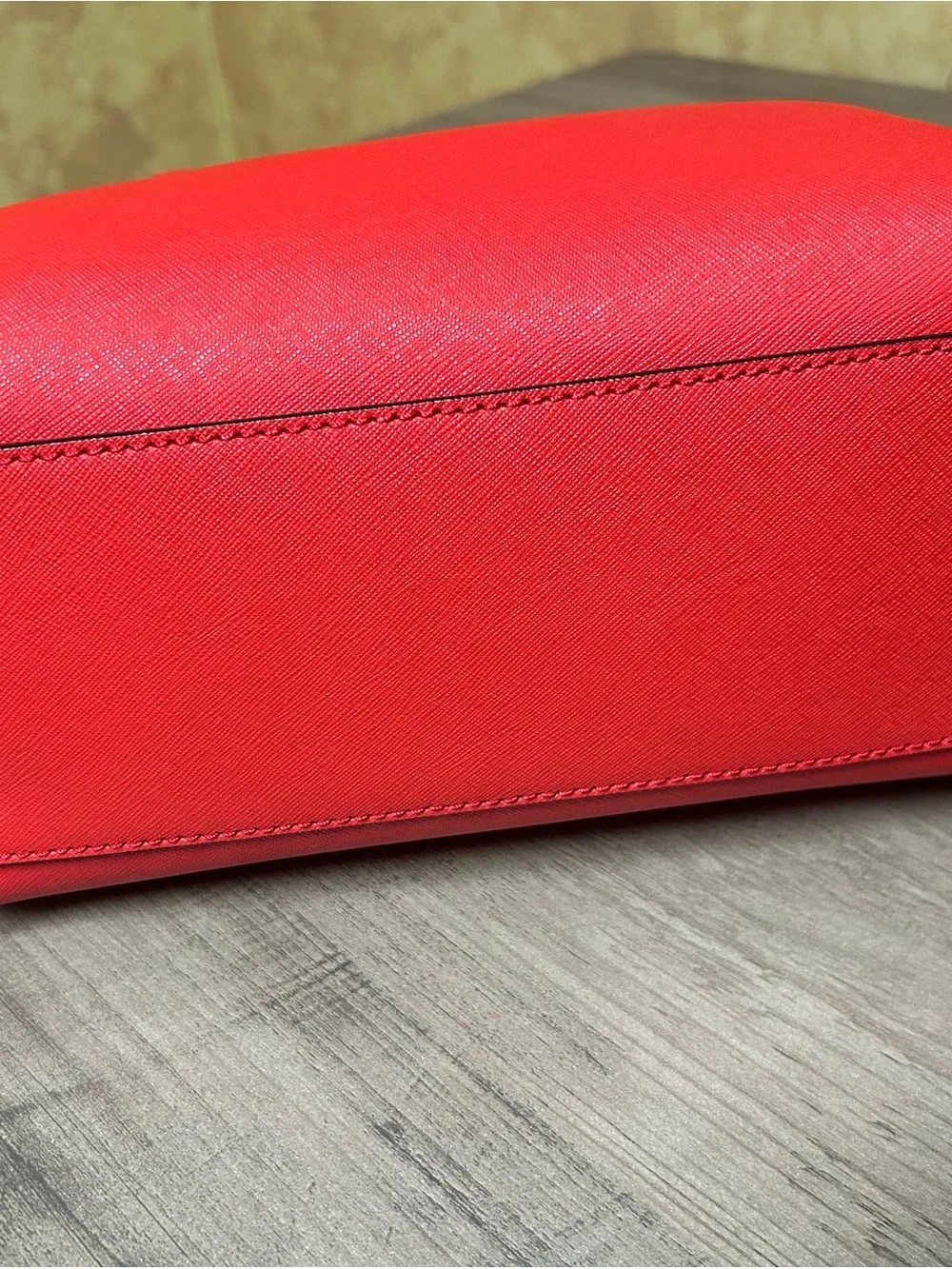 NWOT Kate Spade Cameron Street Red Leather Satchel